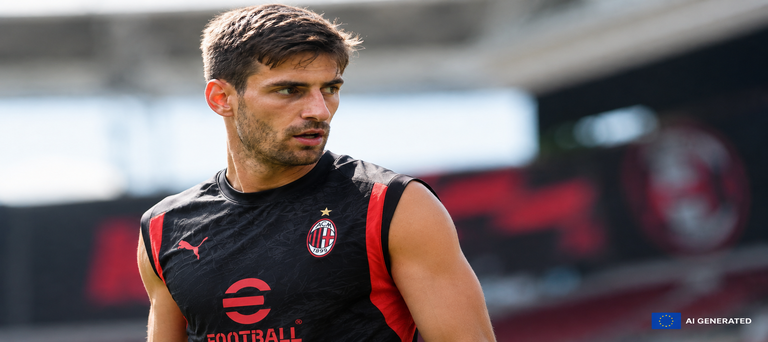 Gabbia leaves Milanello session early with ankle problem, Juventus place in doubt