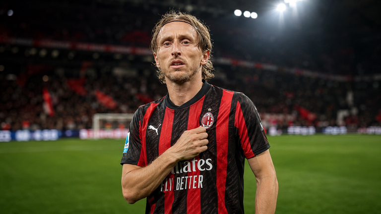 Modric says he never considered leaving Milan: "This is the place I want to be"