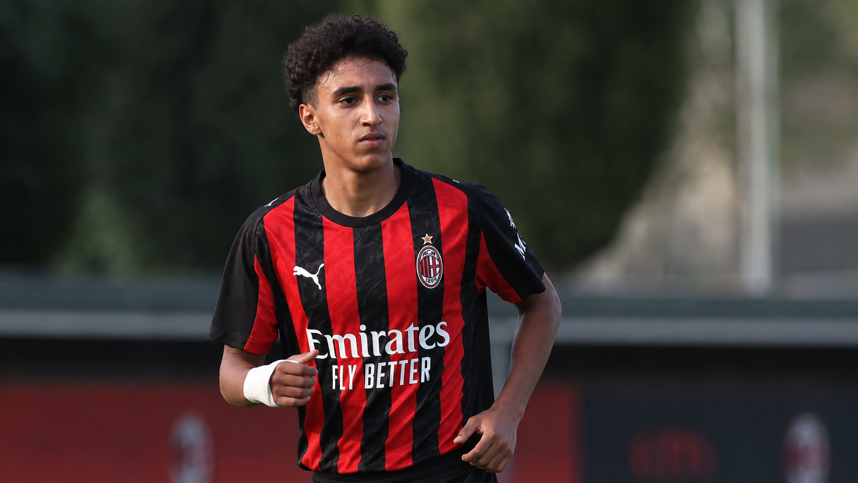 Amorim gets first look at 2011-born prospect Akram Jadid in Milan first-team session