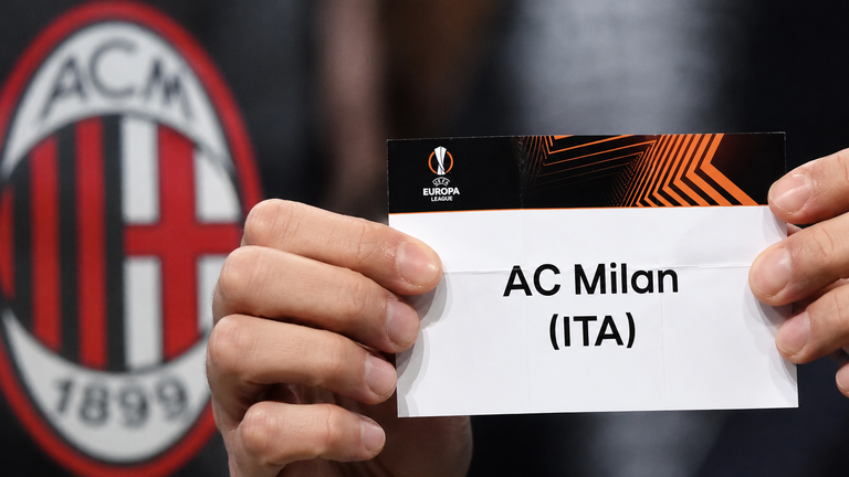 Milan's Europa League squad list has three open slots, with a fourth possible if sales go through