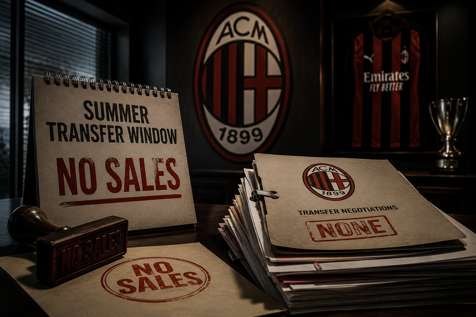 Milan pass €100m in spending with zero sales as Amorim slows the exits
