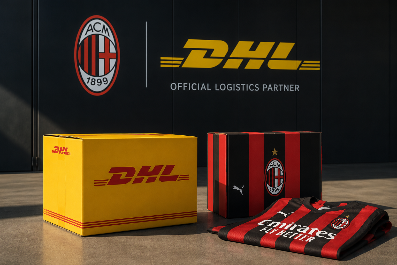 AC Milan sign DHL as new Premium Partner and shipping provider