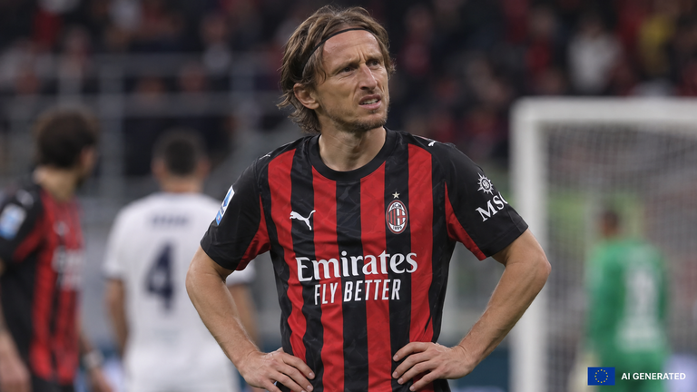 Modric silences doubters against Lecce as Milan's midfield runs through him once more