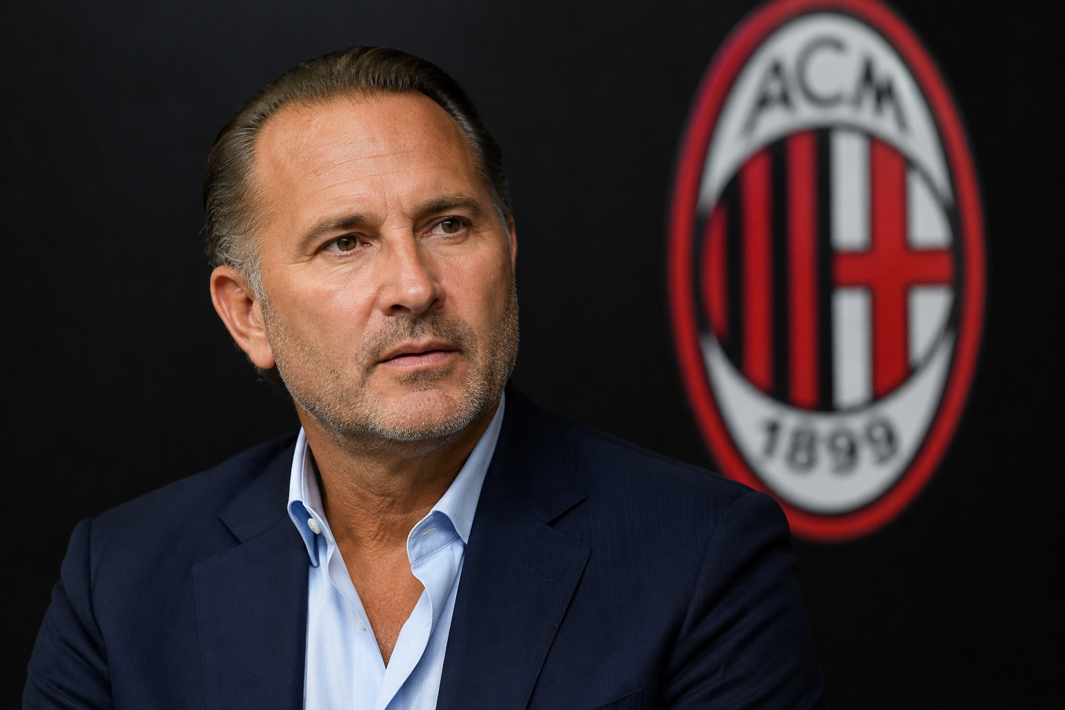 Cardinale spent the night at Milanello during a two-day mercato summit with Amorim